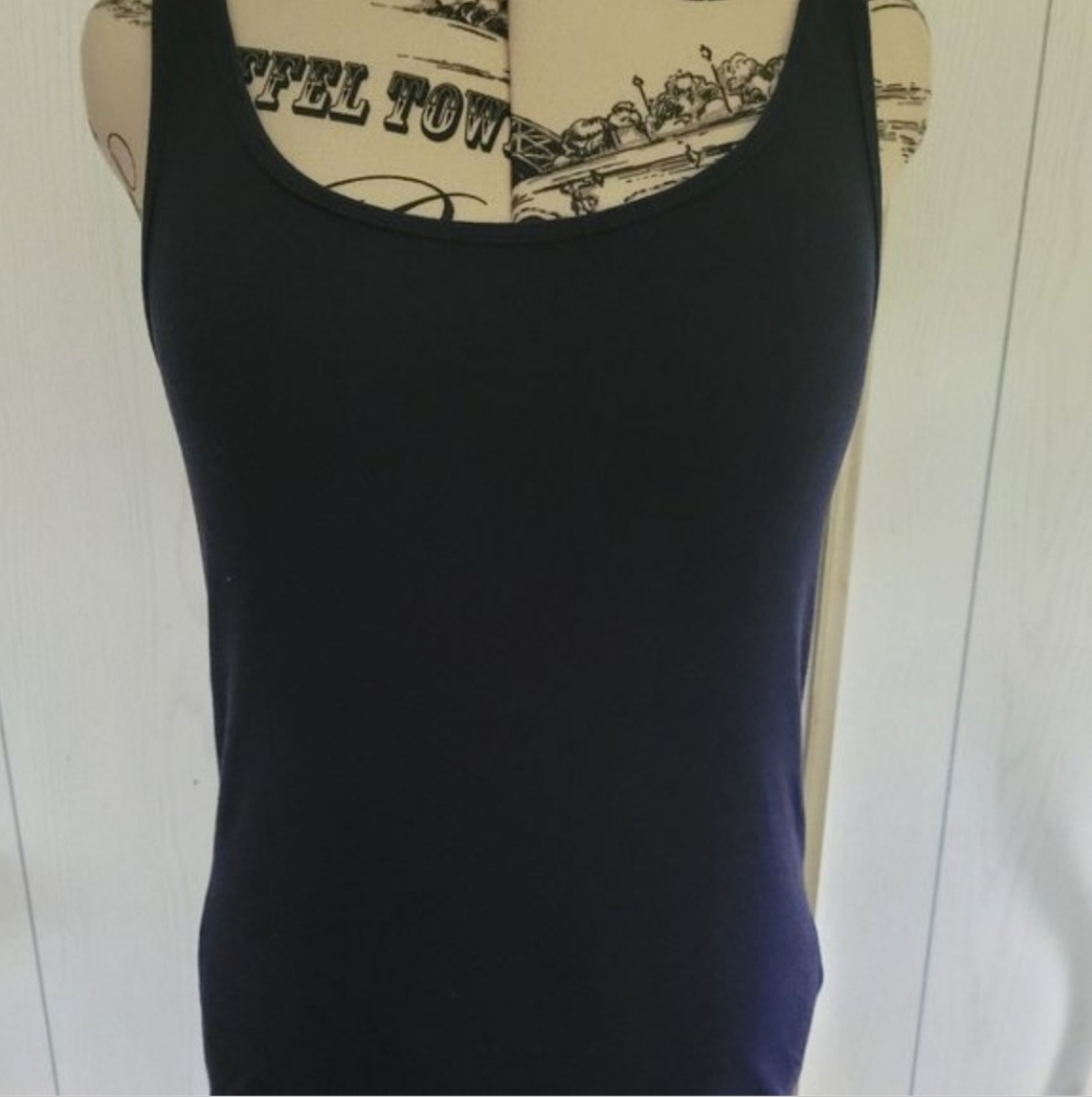Merona Navy Sleeveless Top